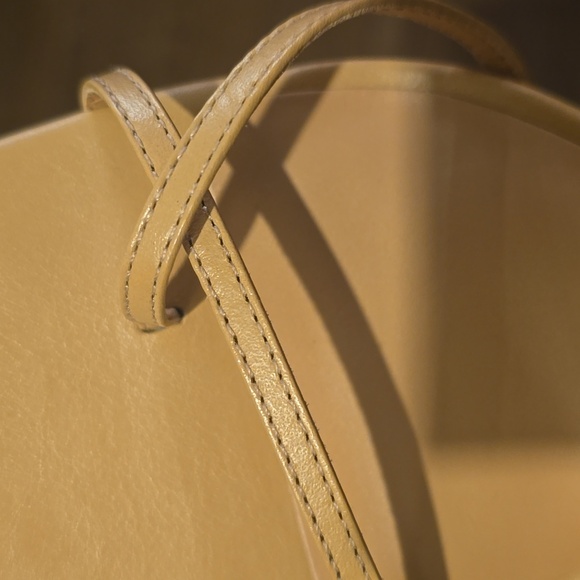 Reformation Gigi Strappy Mid Heeled Sandals, Color Buff, Retail Price $278.00US - Picture 13 of 16